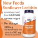 Now Foods Sunflower Lecithin 1200mg 200 Softgels - Lab-Tested, Gluten-Free, Soy-Free - Buy Online on GoSupps.com