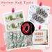 32FT Double Sided Nail Tape - Strong Waterproof Adhesive for Nail Art & Salon Supplies | Traceless Clear Mounting Tape with Tweezer - Buy Online on GoSupps.com