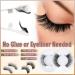 Buy Wiwoseo Magnetic Eyelashes - Reusable Dual Magnetic Lashes for Natural Look | No Glue Clear Band Includes Applicator - 2 Pairs D-Natural - Buy Online on GoSupps.com