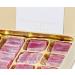 Rose Turkish Delight Flavour Lokum Dessert Gourmet Gift Box Tin 500g Approx 26 Pieces Chateau De Mediterranean - Buy Online on GoSupps.com