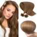 SEGO SONNGING Extensions real hair 0.5g/strands hair extension keratin u-tip 100% human hair 100 strands light brown#6-1 45 cm (50 g)