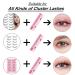 Cluster Lashes Glue Black Bond and Seal - Strong Hold, Waterproof Adhesive for DIY Lash Extensions (5ml 2) - Buy Online on GoSupps.com