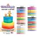 U.S. Cake Supply Airbrush Kit with 12 Vivid Colors - Complete Cake Decorating Set for Cakes, Cupcakes, Cookies, and Desserts - Buy Online on GoSupps.com
