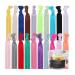 Hair Ties Set for Women Elastic Ribbon Ponytail Holders, No Crease Knotted Cloth Stretch Hairbands No Damage Ouchless Hair Bands Wrap, Girls Yoga Strong Hold Multi-colors Hair Accessories Twinfree - 20 Pack Multi-B