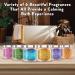 Organic Himalayan Pink Salt Body Soak with Lavender Essential Oils - Eucalyptus Scent | 12 oz Jar - Buy Online on GoSupps.com