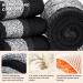 Merino Wool Ski Socks - Thermal Knee High Heated Socks 2 Pairs, Black, Medium - Buy Online on GoSupps.com