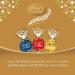 Lindt - Cornet LINDOR - Assortment of Milk Dark and White Chocolates Ideal for Easter 200g - Buy Online on GoSupps.com