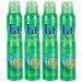 Economy size 200ml/6.7 ounces Fa 48h Deodorant Spray for Men & Women (4 Packs) (Caribbean Lemon)