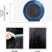 Portable Cordless Hair Dryer Hand-held Wireless Hair Dryer Rechargeable Blow Dryer for Blowing Hair Painting Drying Blue - Buy Online on GoSupps.com