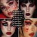 UCANBE Red Eyeshadow Palette | 15 Pigmented Colors for Halloween & Party Makeup | Shimmer Matte & Glitter Eye Shadow Kit - Buy Online on GoSupps.com