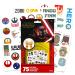 Star Wars Temporary Tattoos Bundle - Over 200 Episode 1-9 Designs - Party Favors Set for Star Wars Fans - Buy Online on GoSupps.com