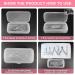 Diesisa Plastic Sterilizing Tray Nail Tool Sterilizer Box - Salon Spa Storage & Disinfection for Manicure Equipment (White) - Buy Online on GoSupps.com