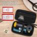 MGZNMTY Travel Case for Asthma Inhalers & Spacers - Durable Holder with Alert Tag Medical Card & Shoulder Strap - Black | Compatible for Adults & Children - Buy Online on GoSupps.com