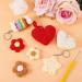 OPOUNT Crochet Kit for Beginners - 12 Simple Crochet Keychains, Step-by-Step Instruction (Patent Product) - Buy Online on GoSupps.com