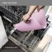 Reopet Silicone Pet Feed Mat - Waterproof Dog & Cat Space Mat with Elevated Edges - 47x30 cm (1-Pack) - Thistle Color - Buy Online on GoSupps.com