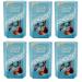 Lindt Lindor Caramel Lot of 6 chocolats à salade au chocolat au lait et cristaux de sel avec remplissage caramel salé doux 200 g