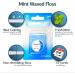 Buy Mint Dental Floss - Shred Resistant 50m Gentle on Gums & Teeth - International Shipping Available - Buy Online on GoSupps.com