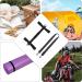 Adjustable Yoga Mat Sling & Picnic Blanket Strap - Black | Ideal for Festivals, Camping, Picnics | Cosmos Portable with Handle for Easy Carrying - Buy Online on GoSupps.com