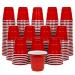 GoPong 2oz Plastic Shot Cups - Pack of 200, Disposable Mini 2oz Party Cups, Red