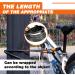 Valuemax 2m Safety Loop Cable - Plastic Coated Steel Cable for Bicycle Motorcycle & eBike | 12mm Thick Black - Secure Your Ride! - Buy Online on GoSupps.com