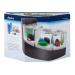 Aqueon Betta Falls Aquarium 3 Section Fish Tank With QuietFlow Filter Aqueon Betta Falls Kit