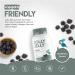 Prebiotic Fibre Gummies - 3g - Chicory Root Inulin - BlackBerry, Strawberry & Peach Flavour - 60 Vegan Gummies - Kosher Halal - Buy Online on GoSupps.com