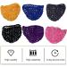 Lurrose Crocheted Hair Net Set - 6 Pack Mesh Snood Hat for Women - Thick Short Colored Hair Cap Covers - Ideal for Sleeping - Buy Online on GoSupps.com
