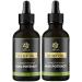 Billion Pets - Hemp Oil for Dogs Cats - Made In USA - Max Potency - Calming Drops For Dogs - Omega 3 6 9 (2 Pack)