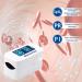 Farmamed 3-in-1 Pulse Oximeter - Professional Oxygen Saturation & Heart Rate Monitor with XXL OLED Display & Protective Case | International Shipping Available - Buy Online on GoSupps.com