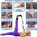 EXCYINSI Fascia Stretcher & Plantar Fasciitis Stretcher - Calf and Foot Stretcher for Relieving Plantar Fasciitis Achilles Hamstring Heel Spurs&Drop Foot Adjustable Yoga Strap for Dance&Gymnastics - Buy Online on GoSupps.com