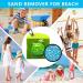 Remover de sable en poudre de plage enl vement de sable sable portable imperm able partir de gants - Bouton de nettoyeur poussi re de plage r utilisable doux pour un nettoyage ra bleu 1 unit (Lot de 1) - Buy Online on GoSupps.com