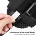 Adjustable Drop Foot Support & Plantar Sling Sleep Sock - Night Splint for Comfortable Sleeping - 40x26cm Black - Buy Online on GoSupps.com