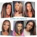 Goldfinch Ombre V Part Bob Wig | Human Hair Highlight Blonde | 12 Inch 150% Density | Beginner Friendly Half Wig - Buy Online on GoSupps.com