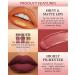 Buy Matte Liquid Lipstick Kit - 3 Dark Red Plum Shades | Long-Lasting Waterproof Lip Stain & Gloss | Perfect Makeup Gift for Women | Set 04 - Buy Online on GoSupps.com