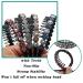 Yeshan Rhinestone & Crystal Teeth Comb Headbands for Women - Pack of 4 (Mixed Colors) - Buy Online on GoSupps.com
