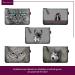 Shop BERTONI Owl-Eleonora Cosmetic Bag | Grey Felt Make-Up Case with Unique Motifs - International Shipping Available - Buy Online on GoSupps.com