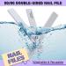 TsMADDTs 20PCS Nail File Set - 80/80 Grit Emery Boards for Acrylic & Gel Nails | Reusable & Washable Manicure Tools - Buy Online on GoSupps.com