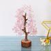 Rose Quartz Bonsai Tree with Pink Tourmaline - Healing Crystals & Home Decor for Women - Buy Online on GoSupps.com