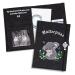 Zwen Motherpass envelope koala gray - mother -pass case felt for German mother pass handmade - mother pass organizer with subjects for ultrasound image vaccination pass etc. as pregnancy gift dark gray (German mother pass)
