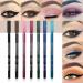 LOKFAR 14 Color Eyeliner Pen Set - Metallic Glitter Eyeshadow Pencil for Long-Lasting Professional Eye Makeup - Buy Online on GoSupps.com