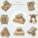 12 Pcs Small Hair Claw Clips for Women Girls - Bling Sequins Jaw Clips for Thick Thin Hair - Non Slip Strong Hold Hair Clamps (Dot Sequins) - Buy Online on GoSupps.com