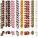 96 Pieces Cupcake Toppers Animal Cake Toppers Farm Zoo Animal Cupcake Decoration for Farm Themed Birthday Party Supplies