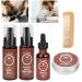 Ultimate Beard Care Set: Bart Flushing Beard Oil Shampoo Mustache Styling Comb Foam Cream & Wax - Perfect Gift for Men Dads & Friends - Buy Online on GoSupps.com
