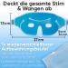 ICEHOF Eye Cooling Mask - Gel Eye Mask for Migraine Relief - Comfortable Upper Material with Storage Bag - Effective Forehead to Cheek Cooling Glasses - Buy Online on GoSupps.com