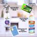 Multi Purpose Cleaning Bundle With Stardrops White Vinegar 850ml Duzzit Baking Soda For Cleaning 500g 2x Scotchbrite Sponge Scourer and Oven General & Carpet Cleaning Tips - Buy Online on GoSupps.com