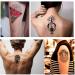Yazhiji 32 Pieces Totem Flower Rose Temporary Tattoo Stickers for Men, Women, Boys, and Girls - Sexy Body Art, Big Arm Tower, Sunflower Design - Buy Online on GoSupps.com