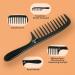 Nimxy Pink Wide Tooth Comb for Curls 3 Pcs - Curl Comb with Comfortable Handle for Detangling Medium to Long Wet and Wavy Hair - hairdressing & Styling Comb (3Pc Black Wide Tooth) - Buy Online on GoSupps.com