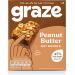 Graze Healthy Snacks - Peanut Butter Protein Oat Bar Vegan friendly 4x30g - Buy Online on GoSupps.com