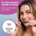 Bandes blanchissantes douces pour les dents - blanchiment des dents sans peroxyde pour un sourire radieux - blanchiment doux des dents Mint - Buy Online on GoSupps.com