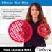 CanDo Power-Web - Hand Grip Trainer CanDo Hand strengthener diameter 35.6 cm red (light) Red Light - Buy Online on GoSupps.com